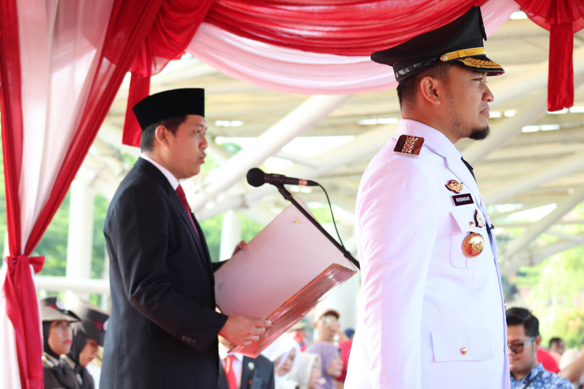 Upacara Pengibaran Bendera HUT RI ke 80